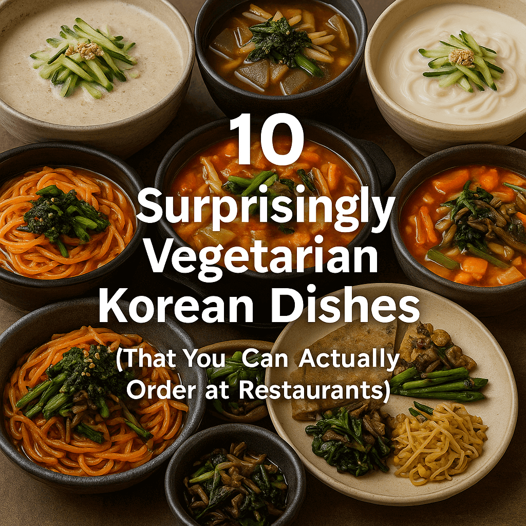 10 Surprisingly Vegetarian Korean Dishes